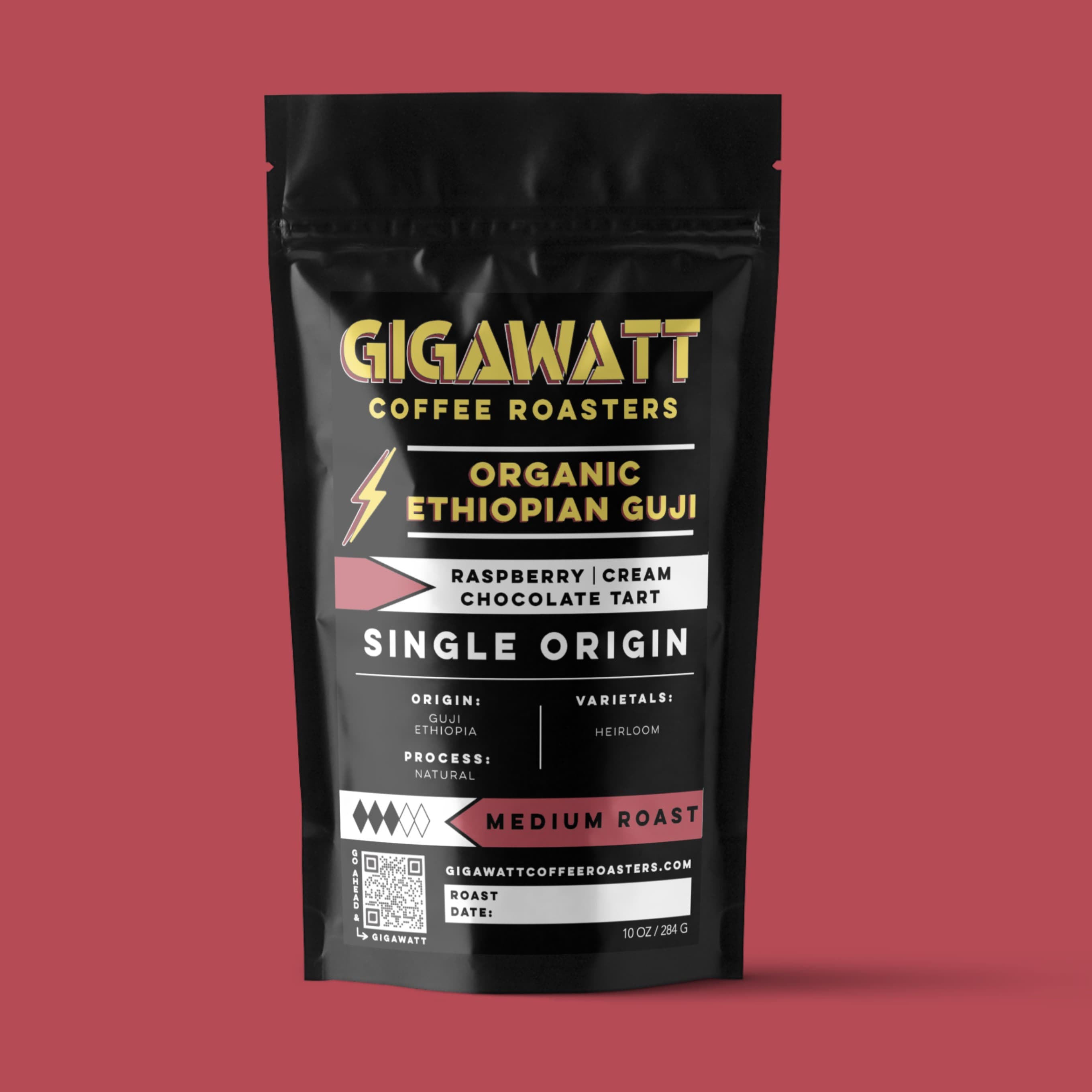 Organic Ethiopian Guji Coffee by Gigawatt Coffee Roasters