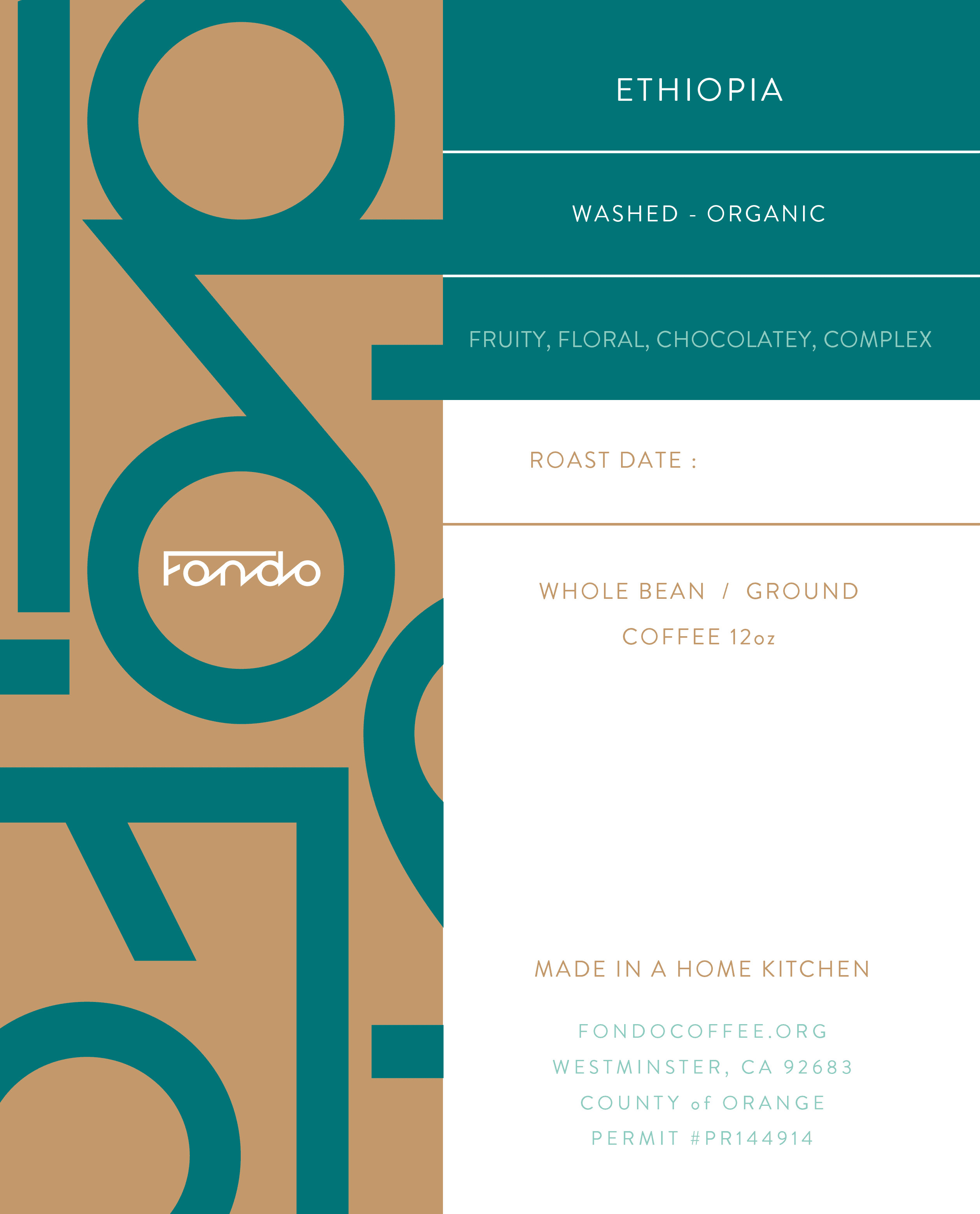 Ethiopia Organic Limu G2 by Fondo Coffee