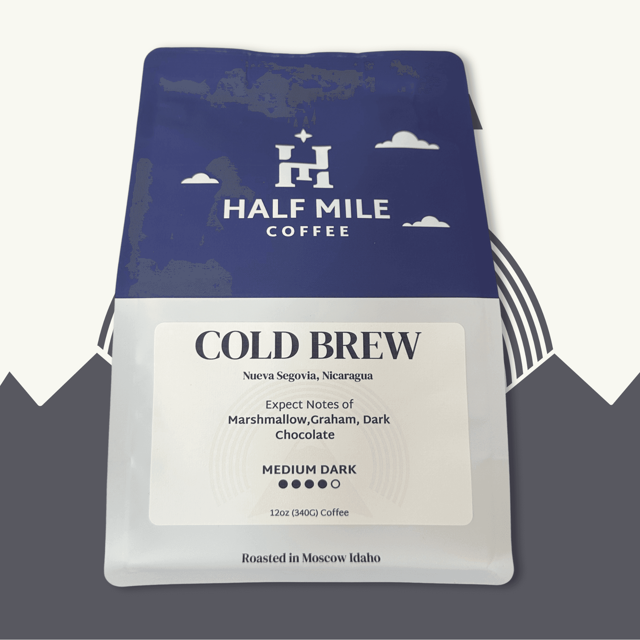 Cold Brew Kit – Pre-Ground & Brew-Ready by Half Mile Coffee