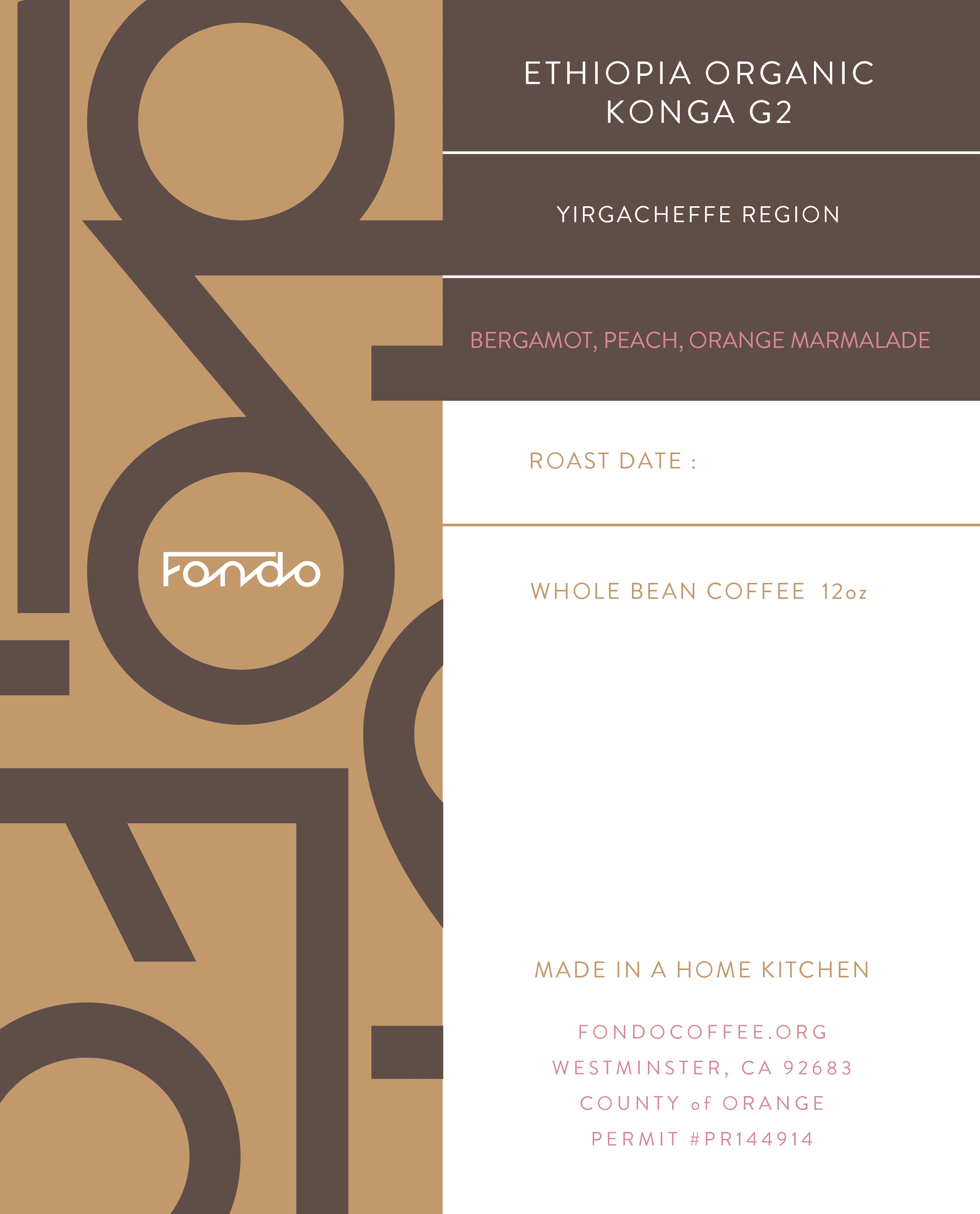 Ethiopia Organic Konga G2