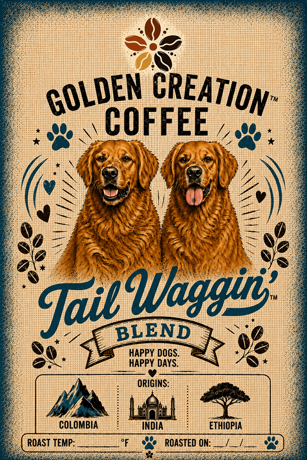 Tail Waggin' Blend by Golden Creation Coffee