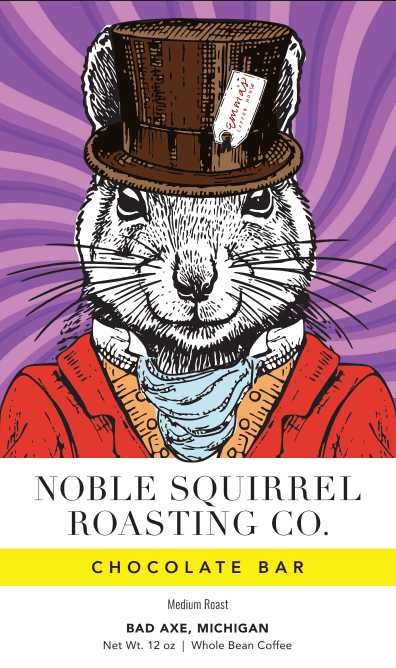 Chocolate Bar Coffee by Noble Squirrel Roasting Co.
