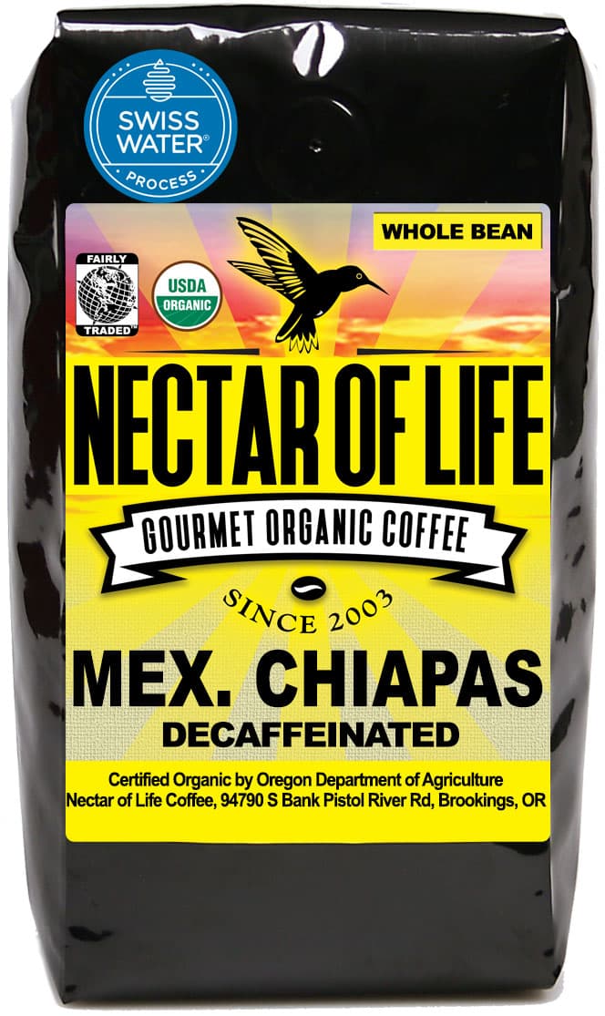 Mexican Swiss Water Decaf by Nectar of Life Coffee