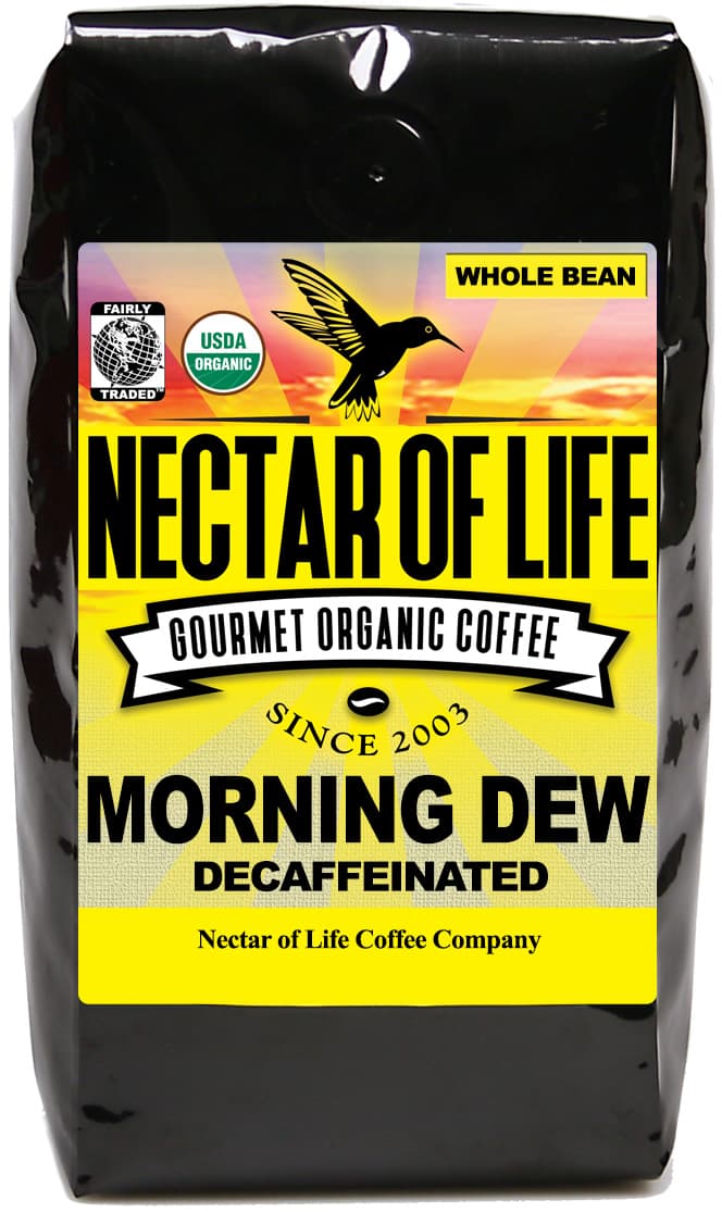 Morning Dew Swiss Water Decaf by Nectar of Life Coffee