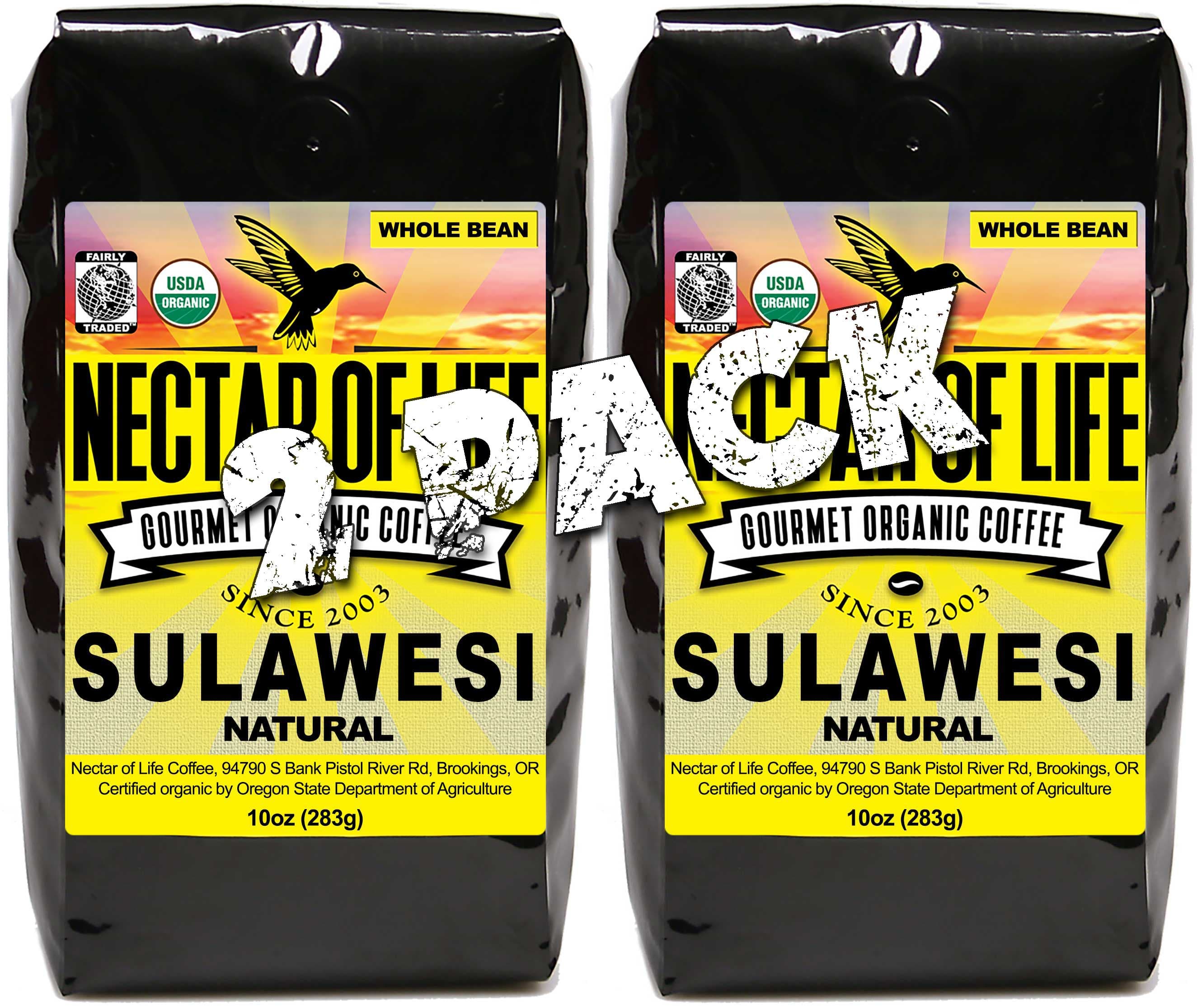 Sulawesi Natural by Nectar of Life Coffee