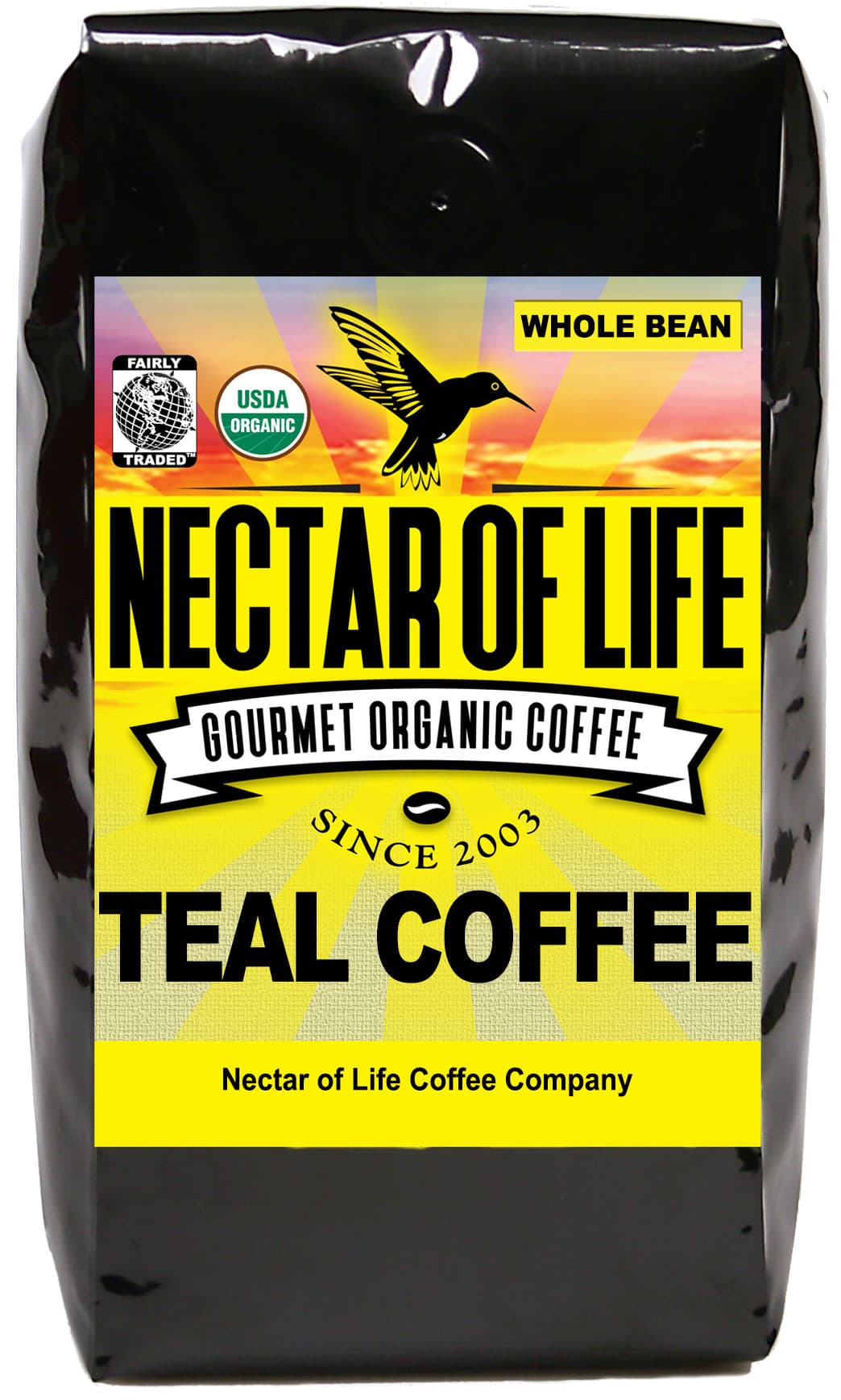 Teal Coffee by Nectar of Life Coffee