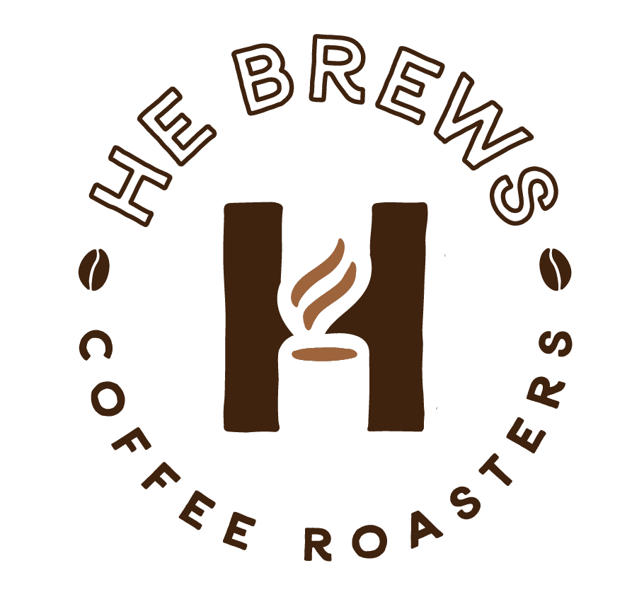 He Brews Coffee Roasters logo
