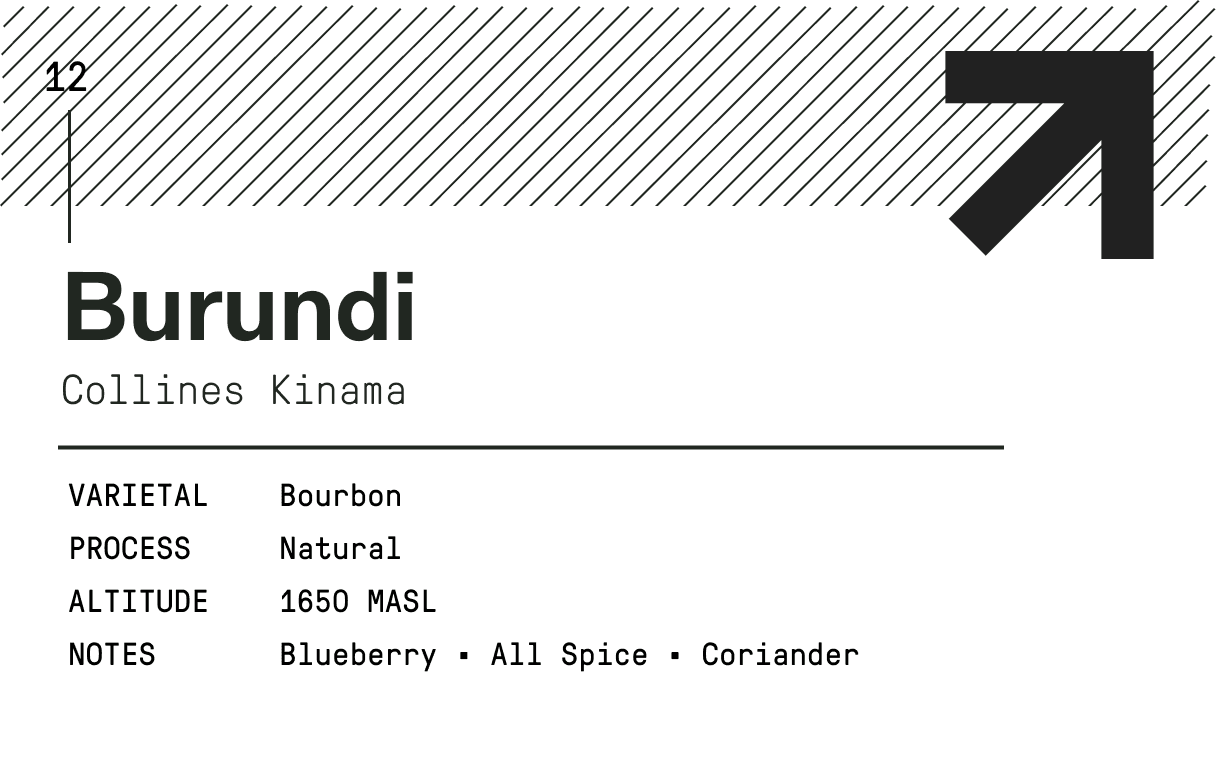 Burundi - Collines Kinama by tmrw coffee
