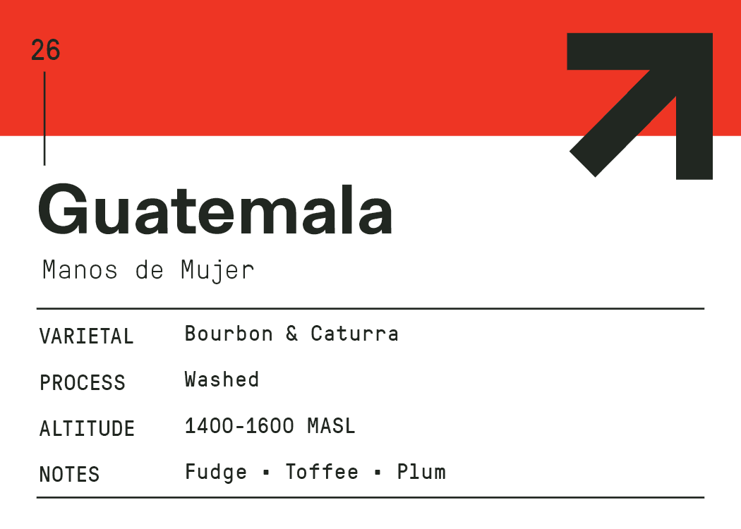 Guatemala Manos de Mujer by tmrw coffee