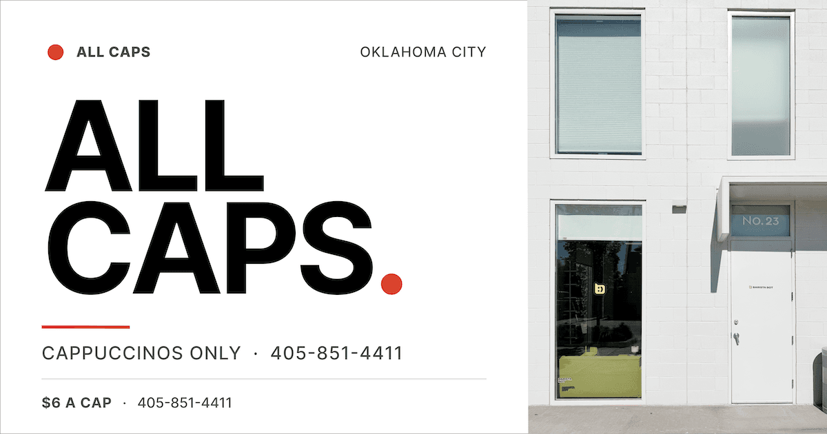 ALL CAPS