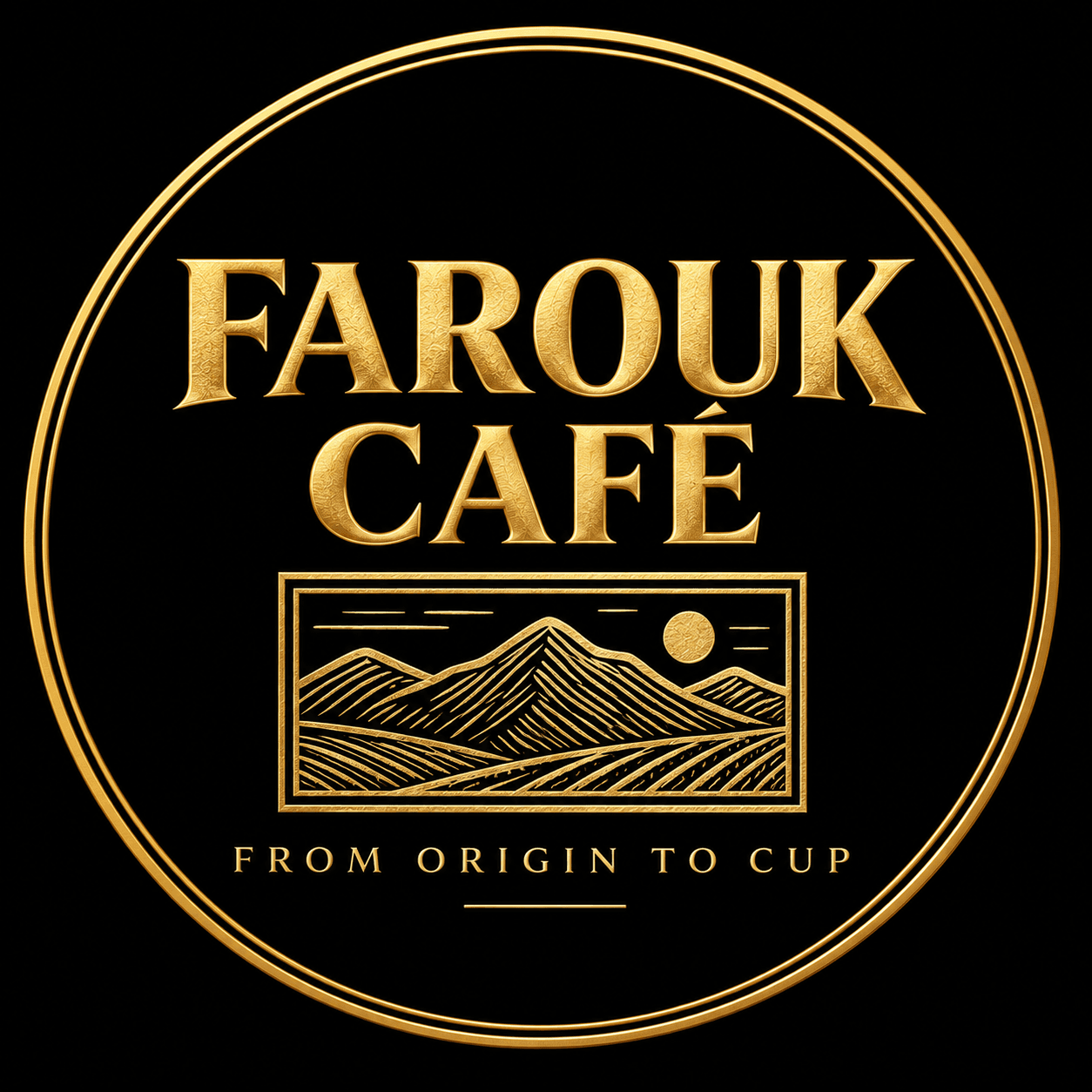 Farouk Café logo