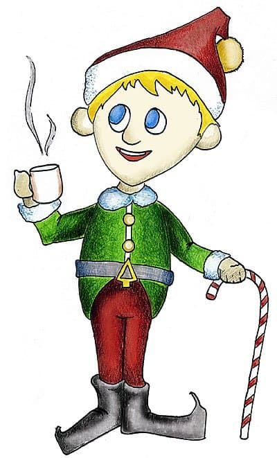 SWP-Decaffeinated Santa’s Elf Blend by Baltimore Coffee