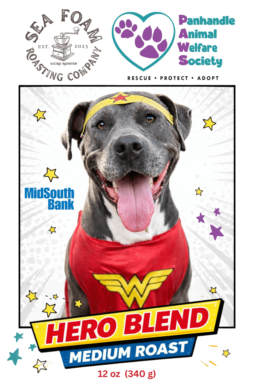 PAWS Hero Blend by Sea Foam Roasting Company
