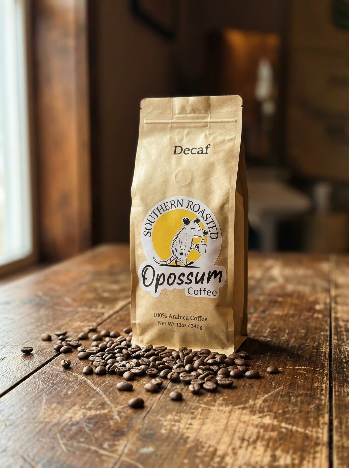 Decaf Colombian by Lucedale Coffee House / Opossum Coffee Company