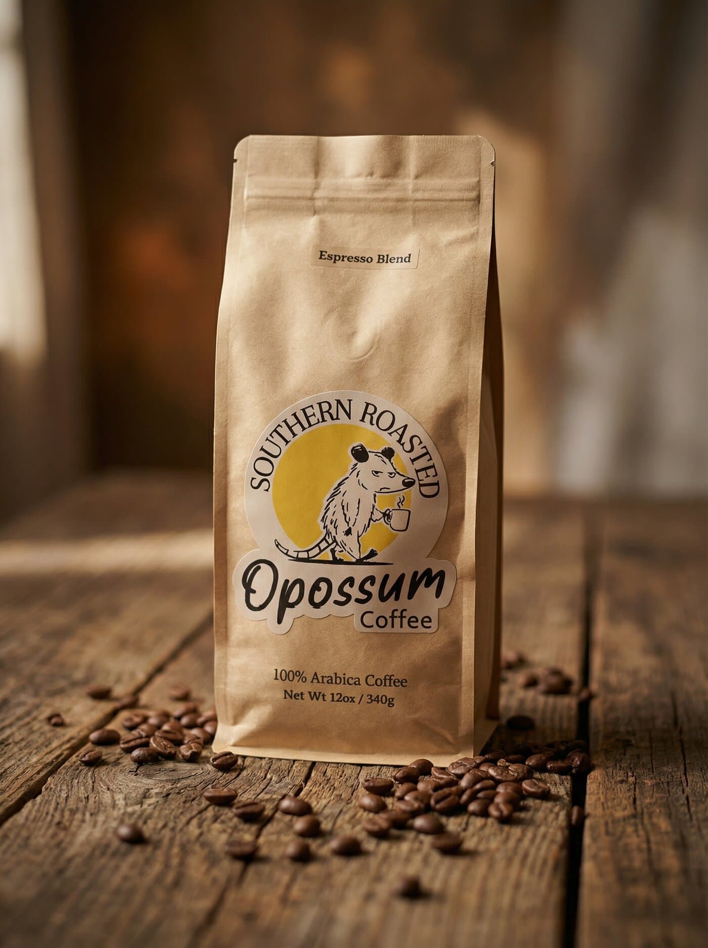 Espresso Blend by Lucedale Coffee House / Opossum Coffee Company