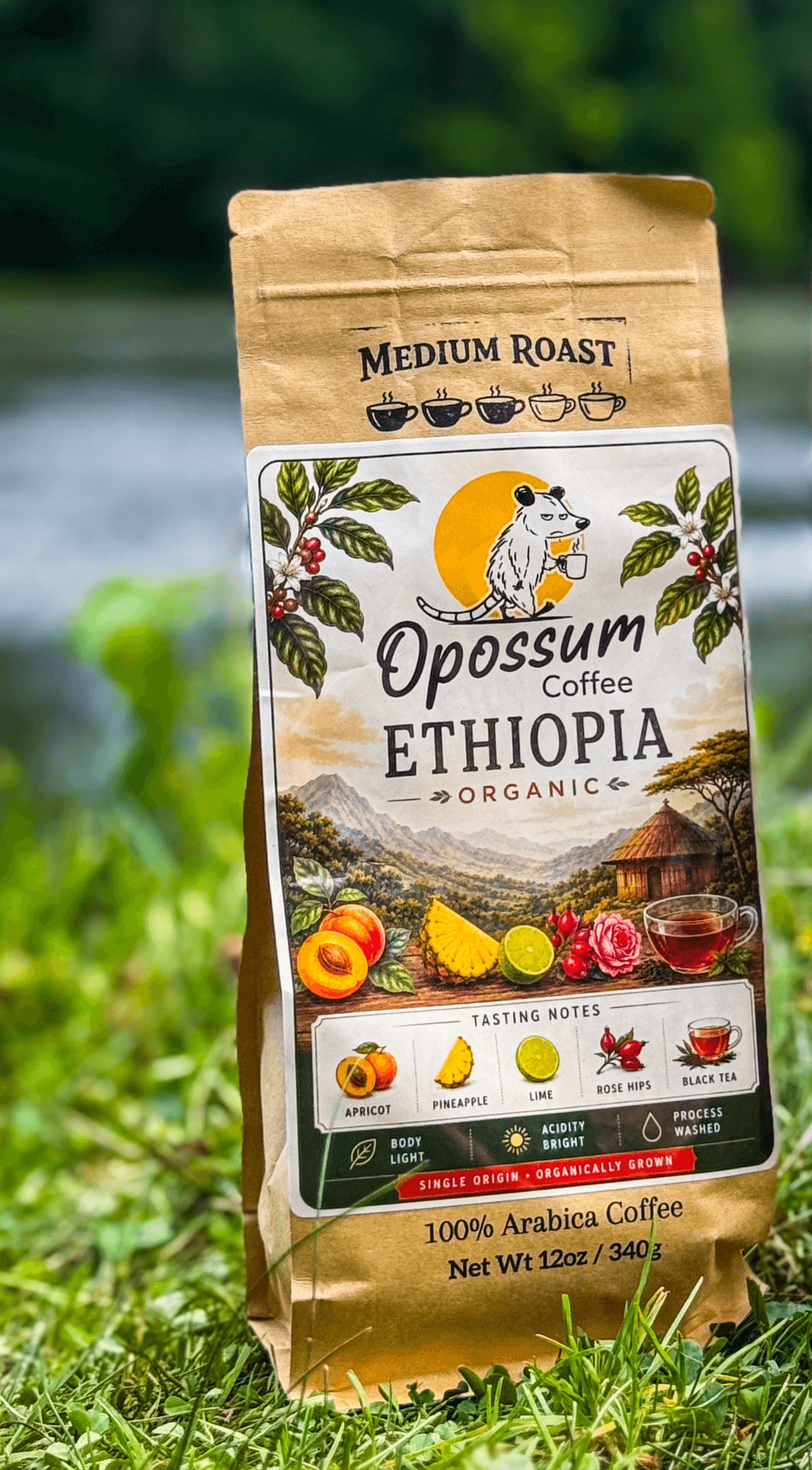 Ethiopia Organic by Lucedale Coffee House / Opossum Coffee Company