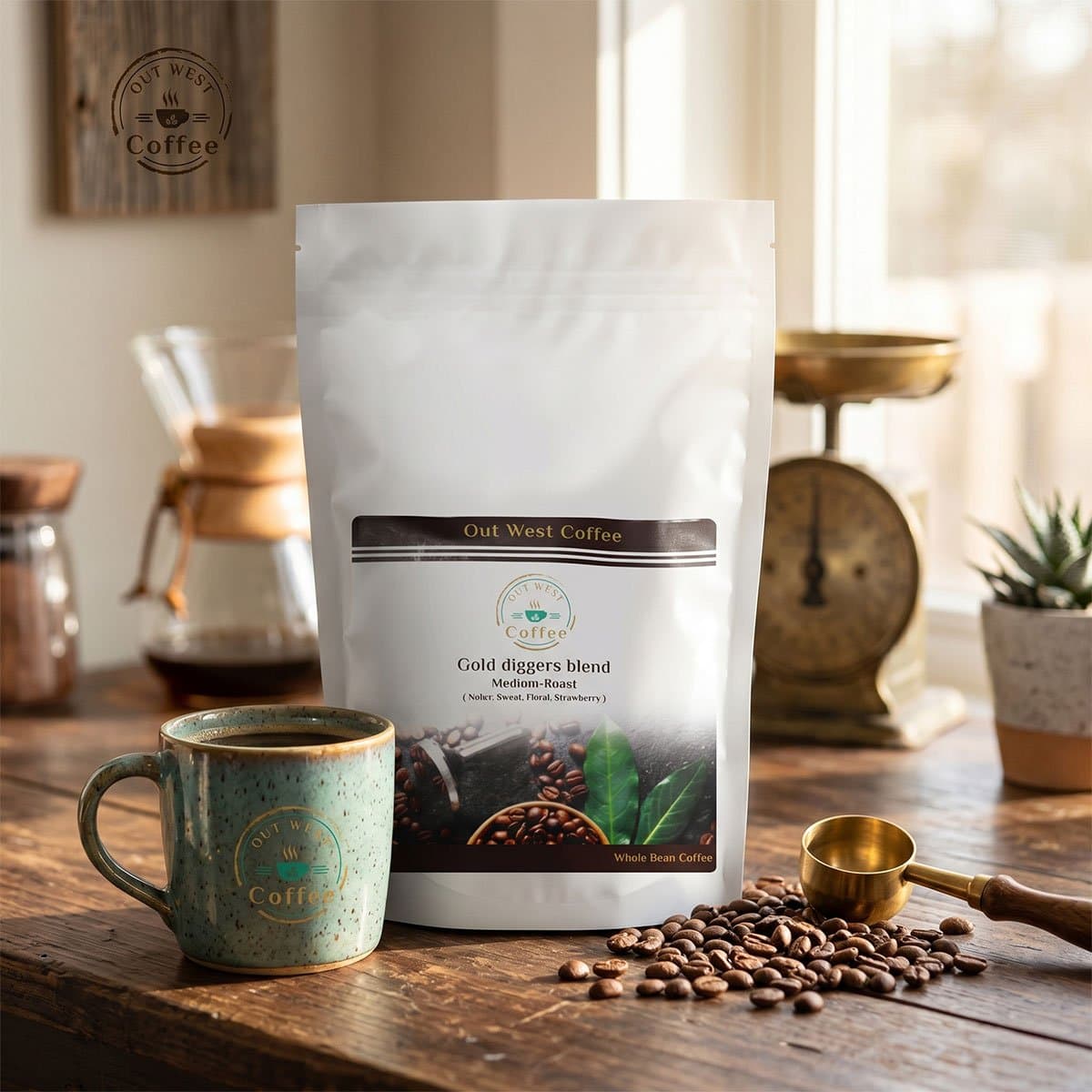 Gold Diggers Blend – Medium Light Roast by Out West Coffee