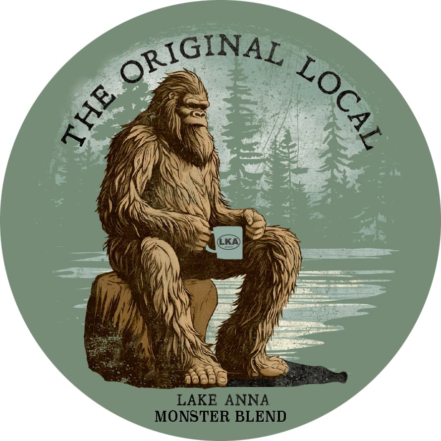 Lake Anna Monster Blend - Dark Roast by Makin' Smiles Coffee