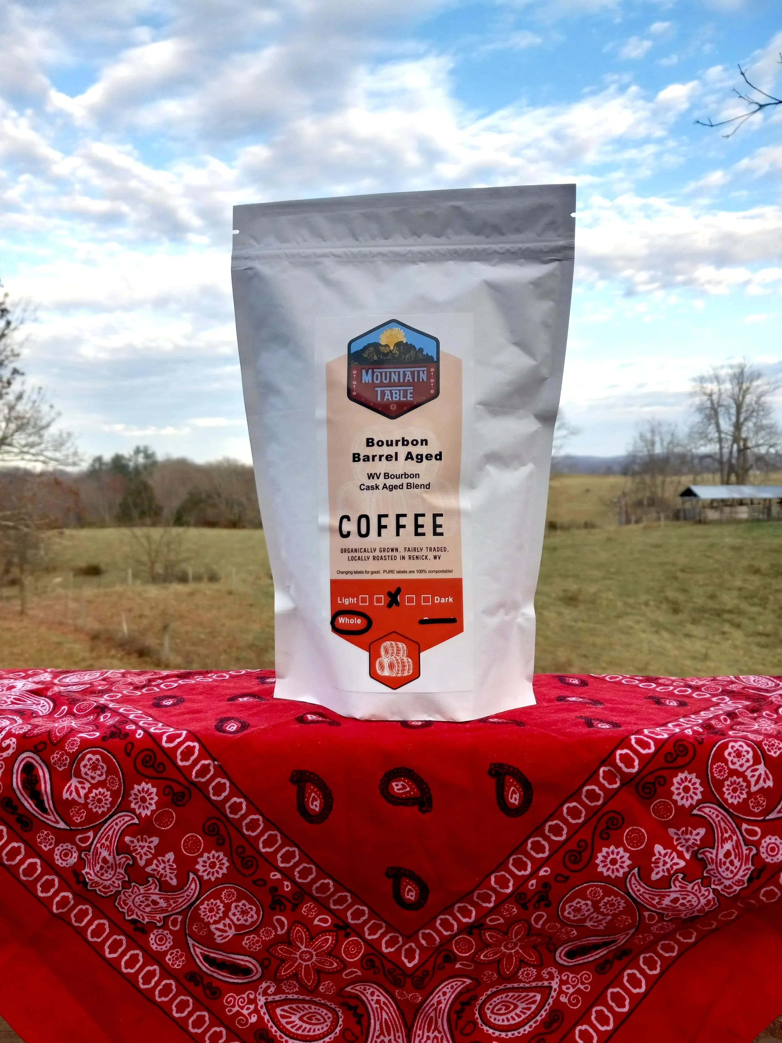 Bourbon Infused Coffee by Mountain Table