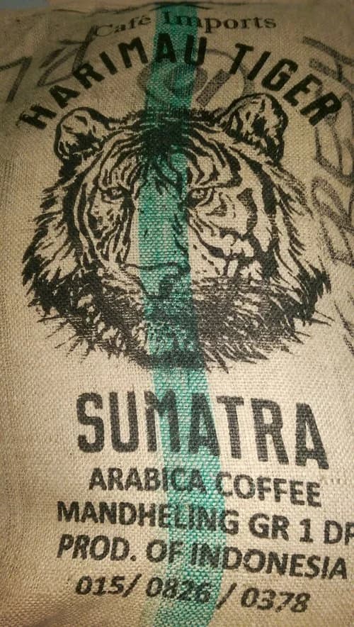 Sumatra Harimau Tiger by Coffee by the Roast