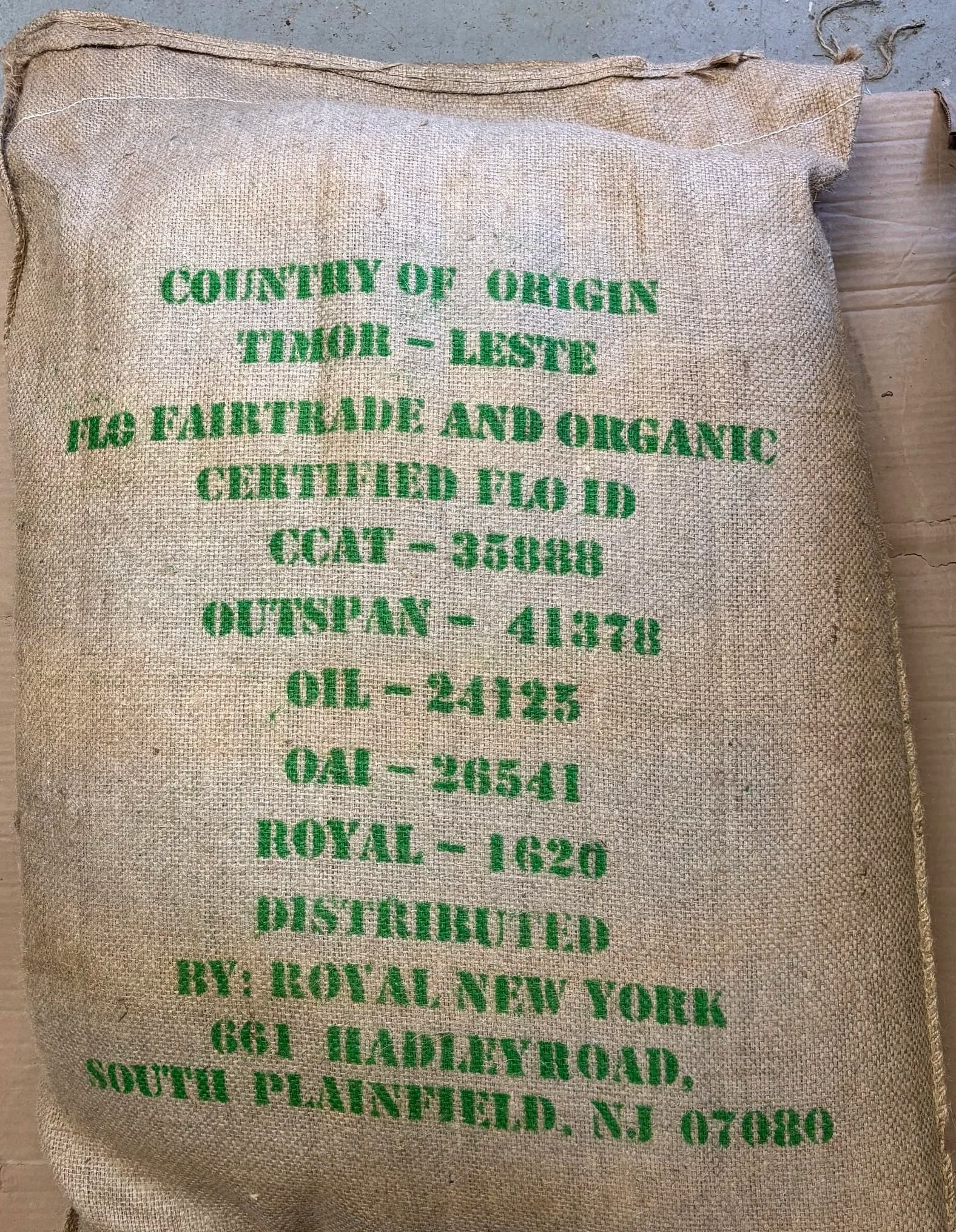 Organic Timor Coopertiva by Coffee by the Roast