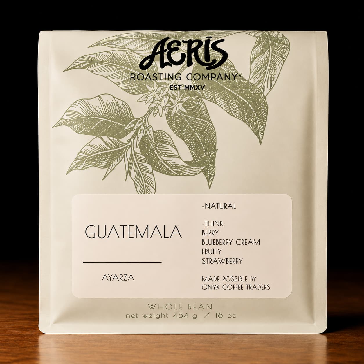 Guatemala Ayarza (Natural) by Aerís Roasting Co