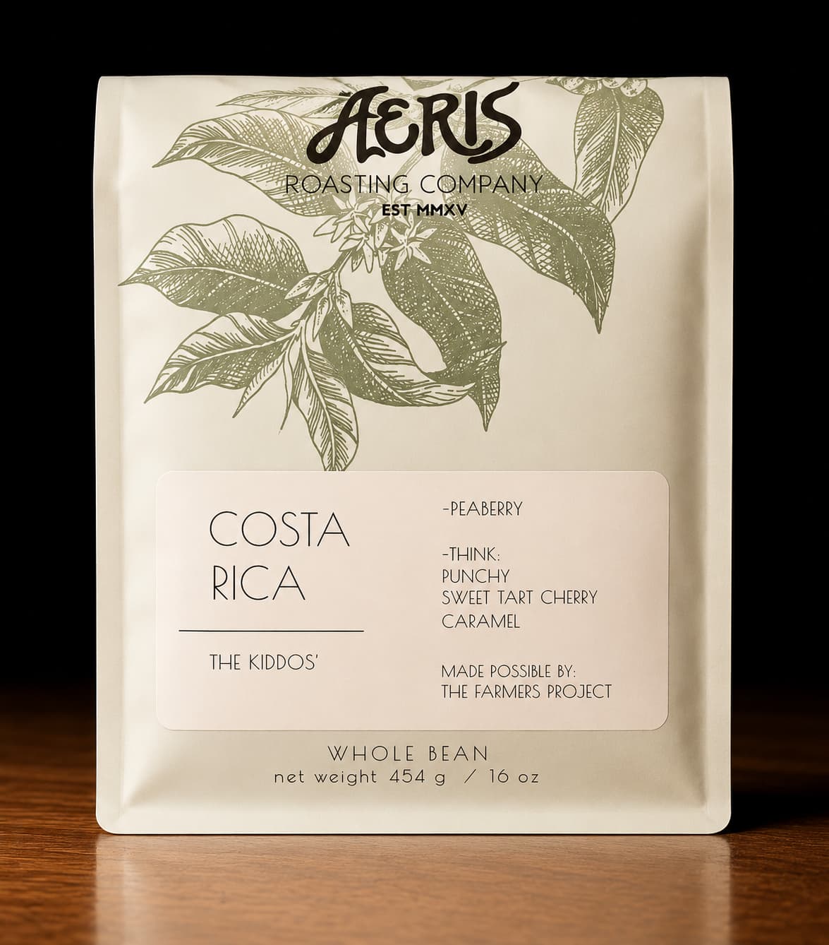 Costa Rica Peaberry "The Kiddos" by Aerís Roasting Co