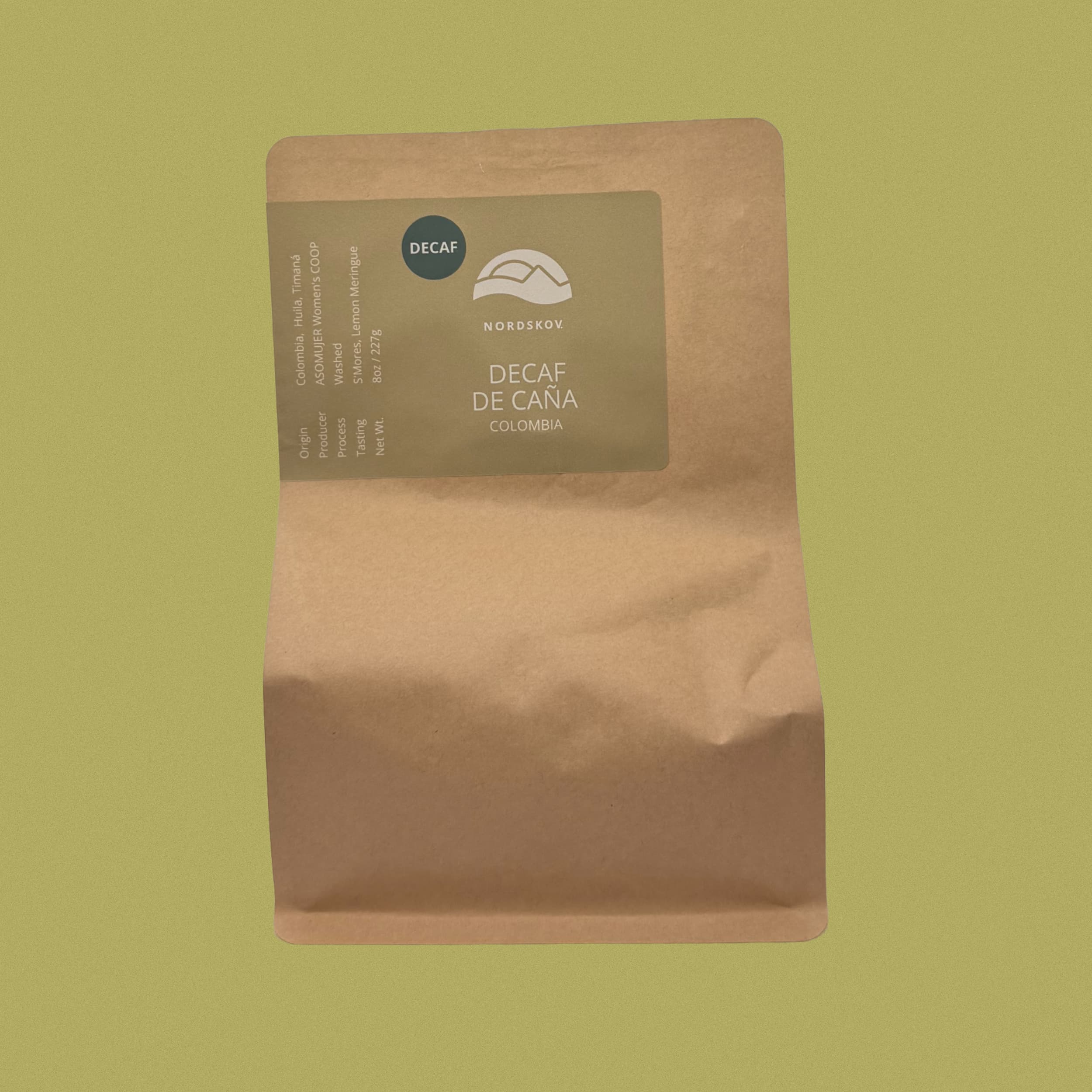 Colombia Decaf de Caña by Nordskov Coffee