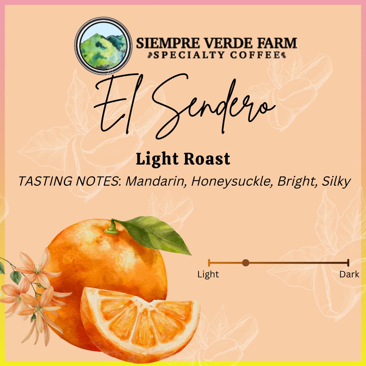 El Sendero - Light Roast by Siempre Verde Farm