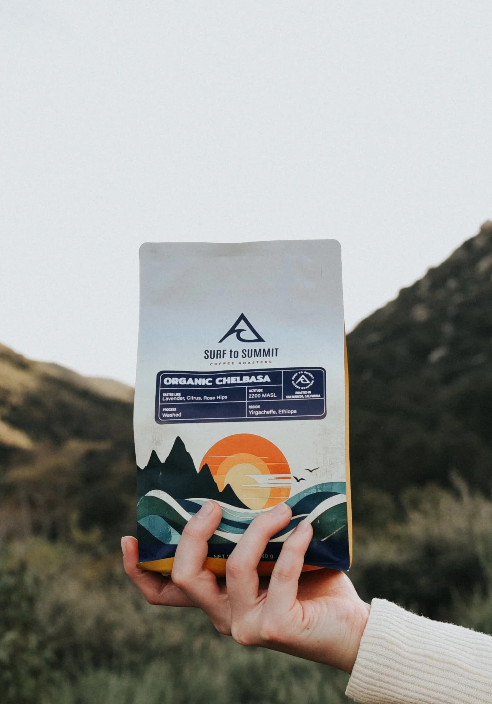 Organic Ethiopia Chelbasa by Surf to Summit Coffee Roasters