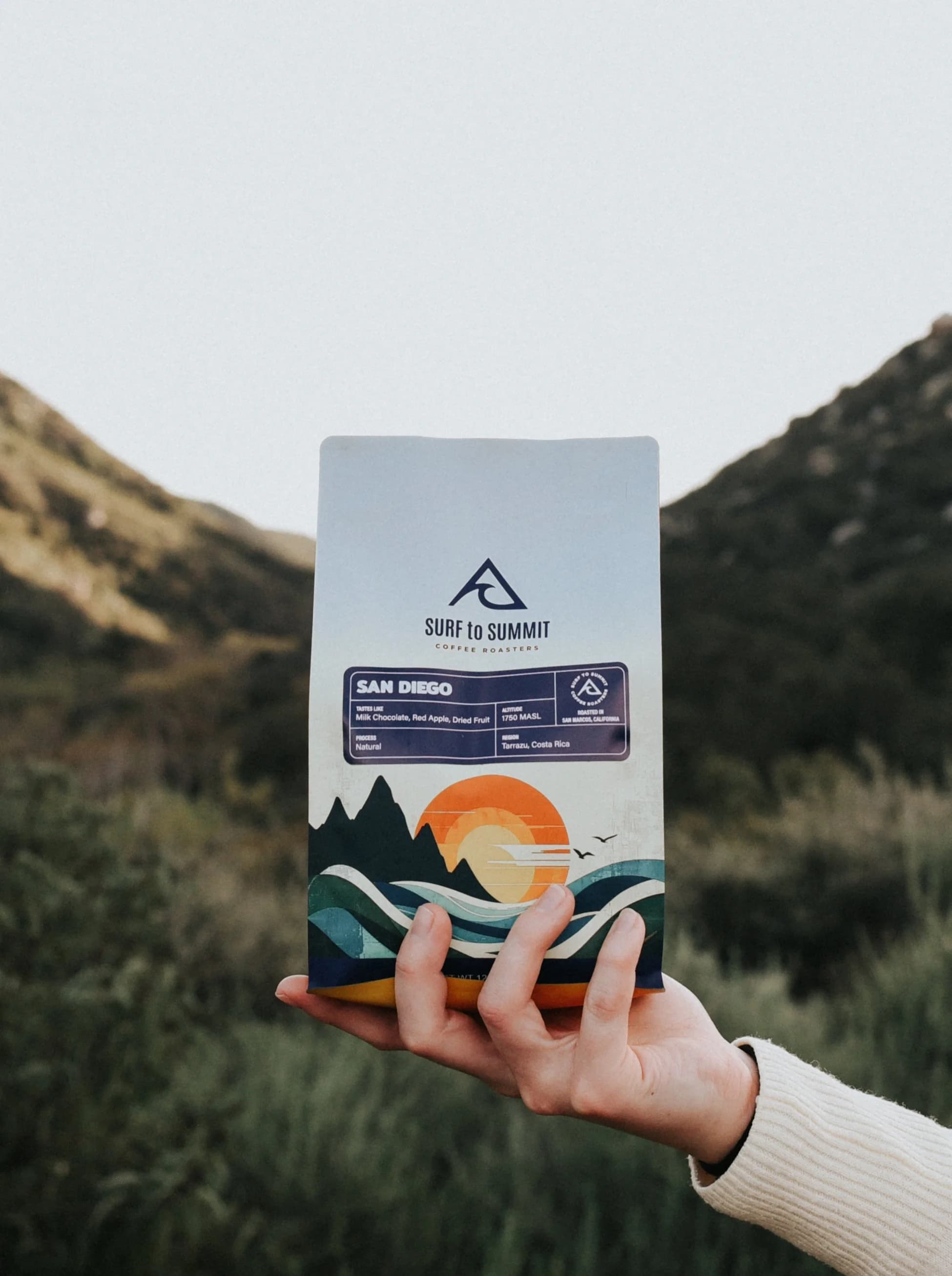 San Diego by Surf to Summit Coffee Roasters