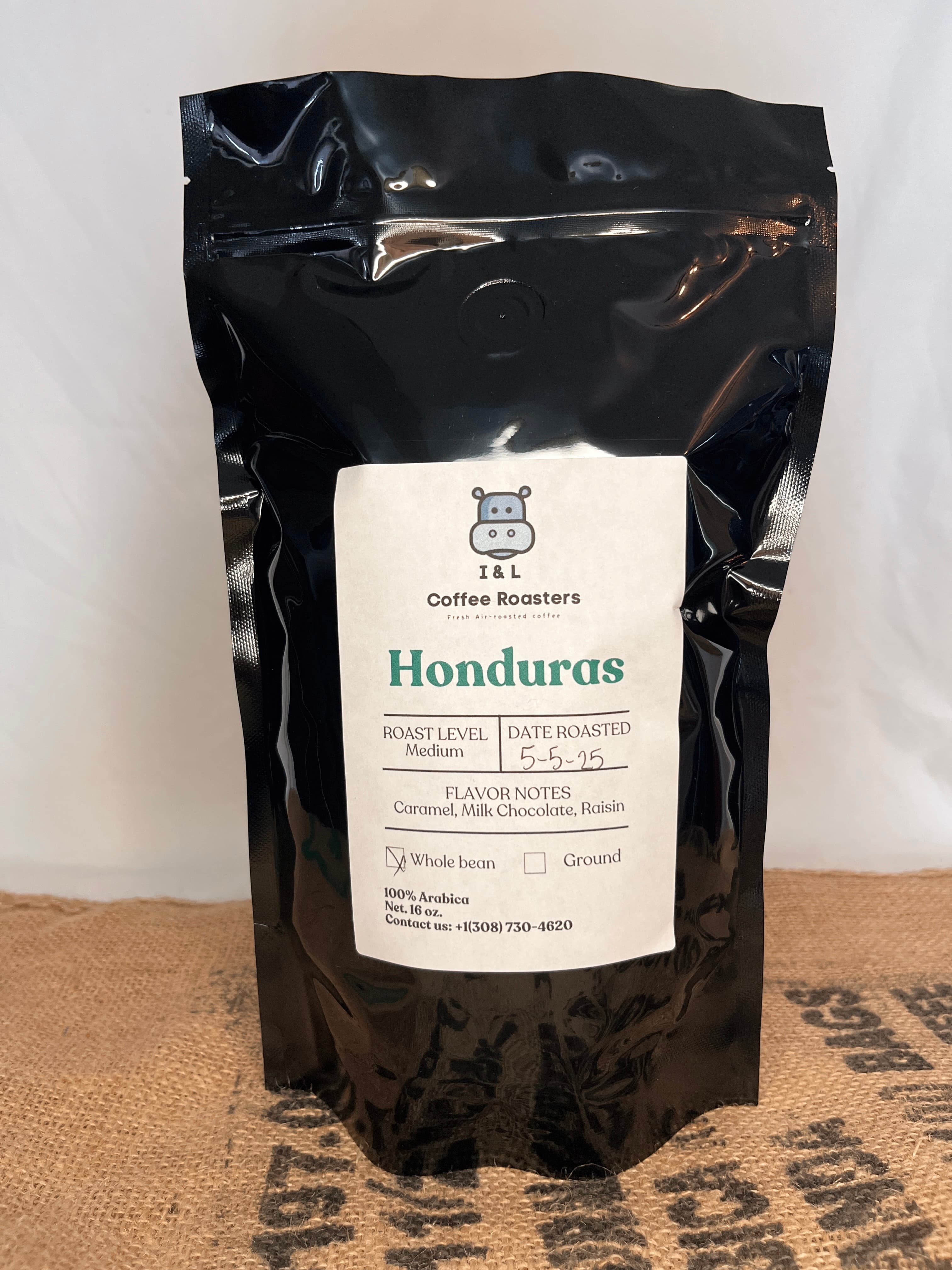 Organic Honduras Medium Roast by I&L Coffee Roasters