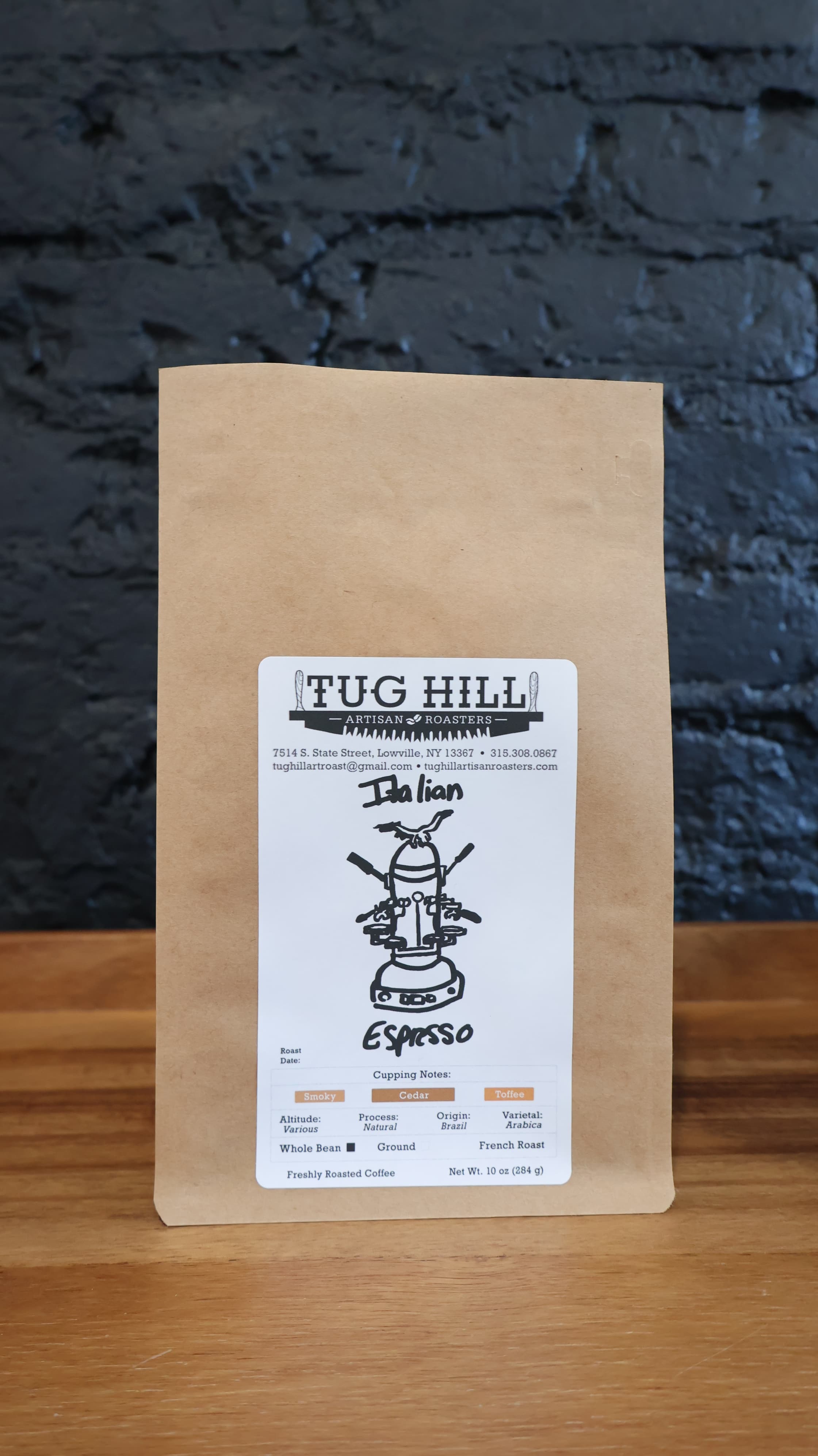 Italian Style Espresso Blend by Tug Hill Artisan Roasters