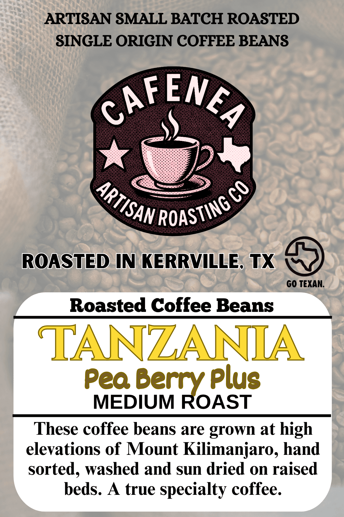 Tanzania Peaberry Plus by CAFENEA