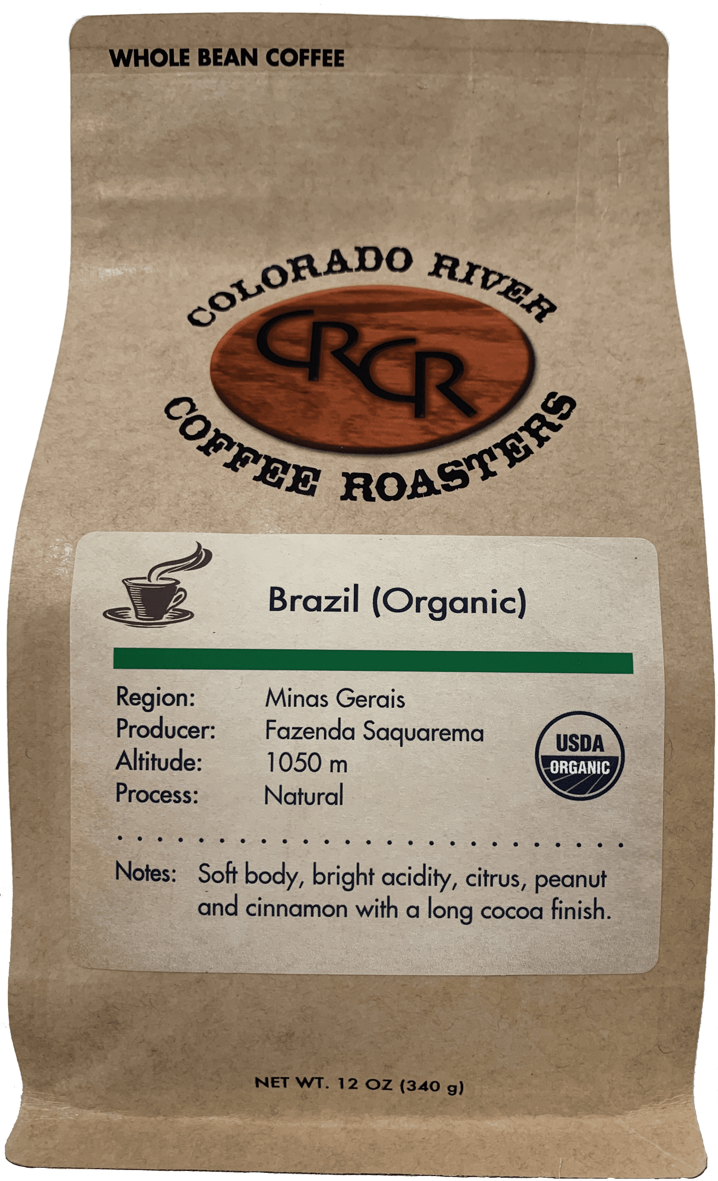 Organic Brazil by Colorado River Coffee Roasters
