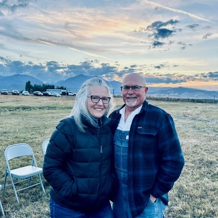 Kent and Tammy Virtue of Stray Cat Coffee in Baker City, Oregon.
